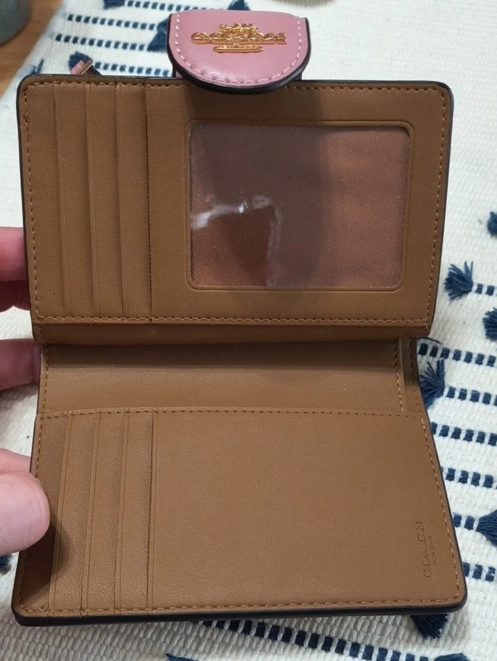 Coach Medium Corner Zip Wallet